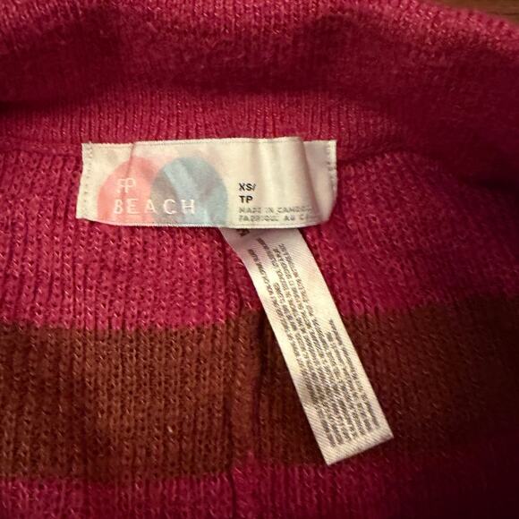 Free People Beach Striped Shorts Size XS - Picture 4 of 6